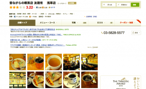 浅草のカフェでモーニングを食べたいブログ